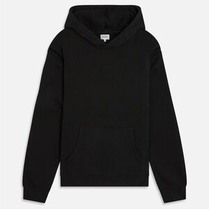 🖤MATE THE LABEL MEN’S ORGANIC FLEECE HOODIE IN JET BLACK XL